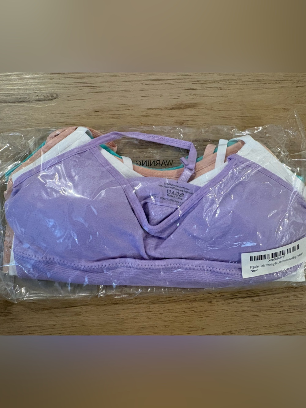 Girls Training Bras